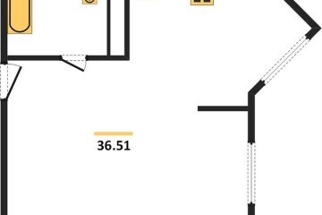 Фото №1: 1-комнатная квартира 36 м² - Краснодар, мкр. Черёмушки, 