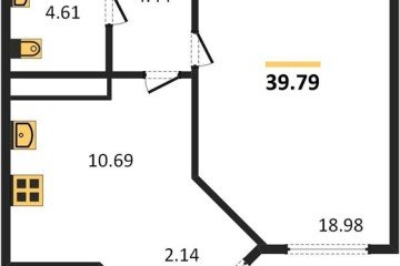 Фото №1: 1-комнатная квартира 39 м² - Краснодар, мкр. Черёмушки, 