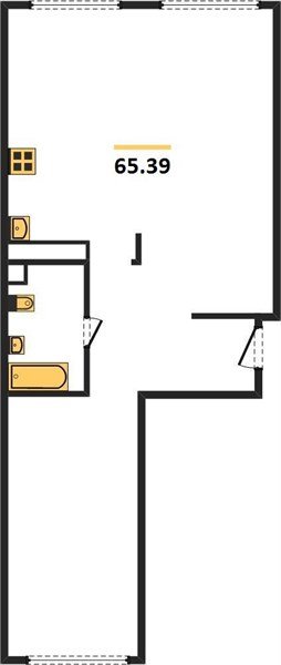 Фото №1: 2-комнатная квартира 65 м² - Краснодар, Центральный внутригородской округ, мкр. Черёмушки