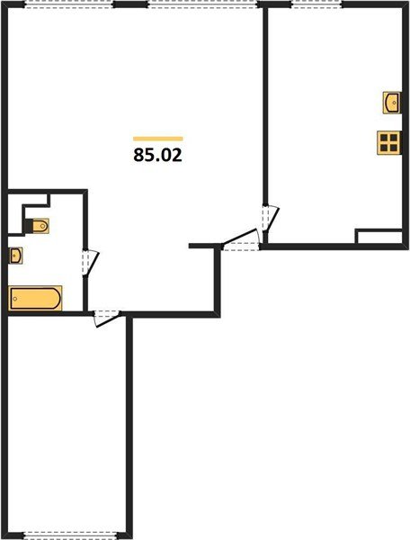 Фото №1: 3-комнатная квартира 85 м² - Краснодар, Центральный внутригородской округ, мкр. Черёмушки