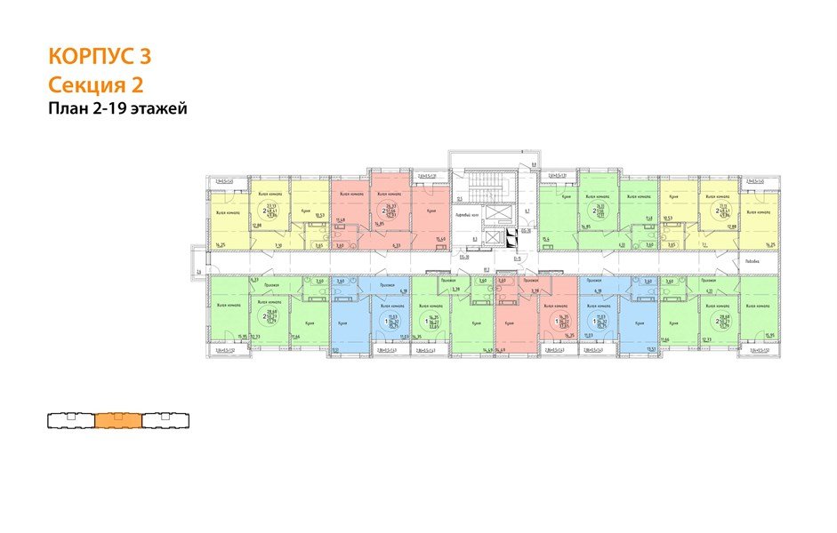 Фото №7: 1-комнатная квартира 38 м² - Краснодар, Карасунский внутригородской округ, ул. имени Владимира Жириновского, 7
