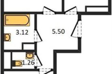 Фото №1: 2-комнатная квартира 55 м² - Краснодар, мкр. Музыкальный, ул. имени И.И. Дунаевского