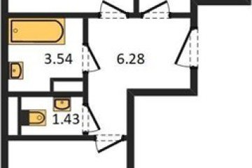 Фото №1: 2-комнатная квартира 56 м² - Краснодар, мкр. Музыкальный, ул. имени И.И. Дунаевского
