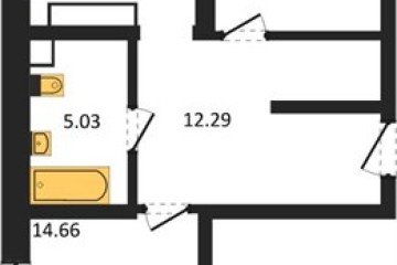 Фото №1: 2-комнатная квартира 66 м² - Краснодар, мкр. Черёмушки, 