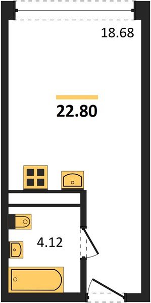 Фото №1: Студия 22 м² - Краснодар, Черёмушки
