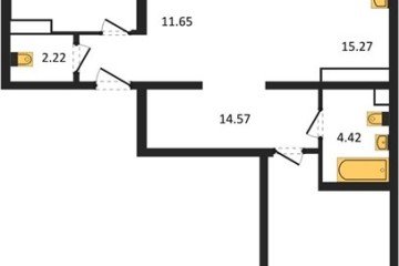 Фото №1: 3-комнатная квартира 87 м² - Краснодар, мкр. Черёмушки, 