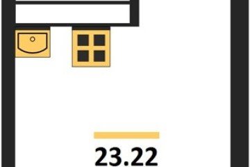 Фото №1: Студия 23 м² - Краснодар, мкр. Черёмушки, 