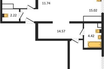 Фото №1: 3-комнатная квартира 87 м² - Краснодар, мкр. Черёмушки, 