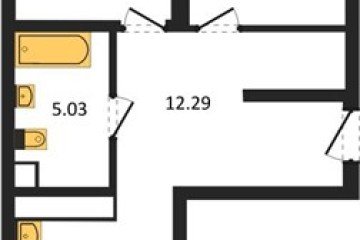Фото №1: 2-комнатная квартира 66 м² - Краснодар, мкр. Черёмушки, 