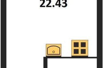 Фото №1: Студия 22 м² - Краснодар, мкр. Черёмушки, 
