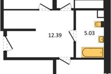 Фото №1: 2-комнатная квартира 67 м² - Краснодар, мкр. Центральный внутригородской округ, 