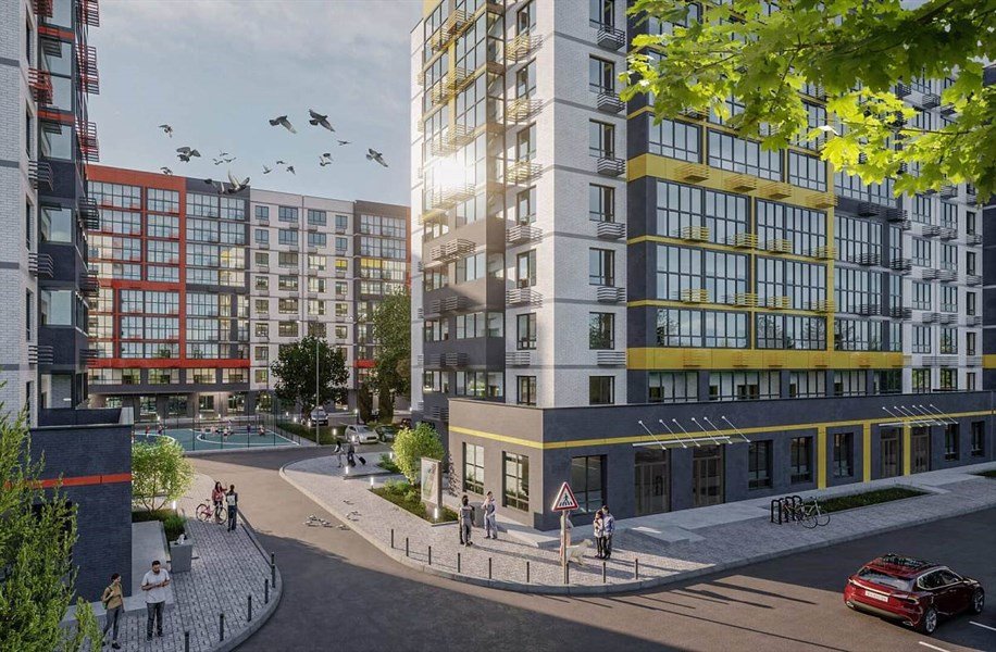 Фото №7: 2-комнатная квартира 63 м² - Краснодар, Прикубанский внутригородской округ, мкр. жилой комплекс Лето, ул. Западный Обход, 46