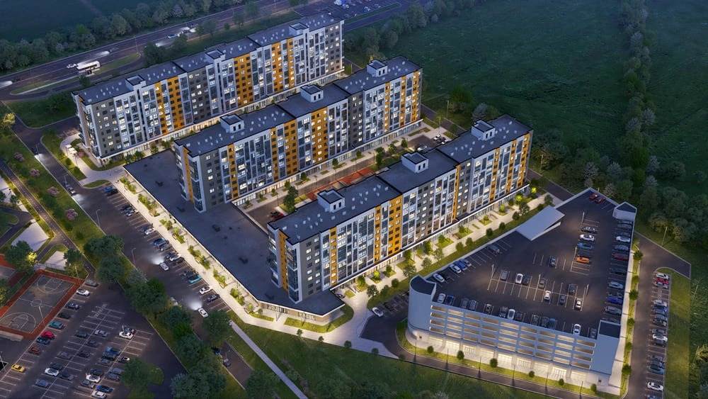 Фото №2: 2-комнатная квартира 60 м² - Краснодар, жилой комплекс Друзья, ул. имени Б.С. Кудухова, 1