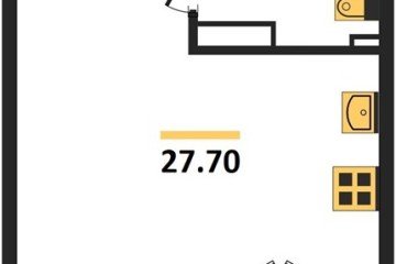 Фото №1: Студия 27 м² - Краснодар, мкр. жилой комплекс Друзья, 
