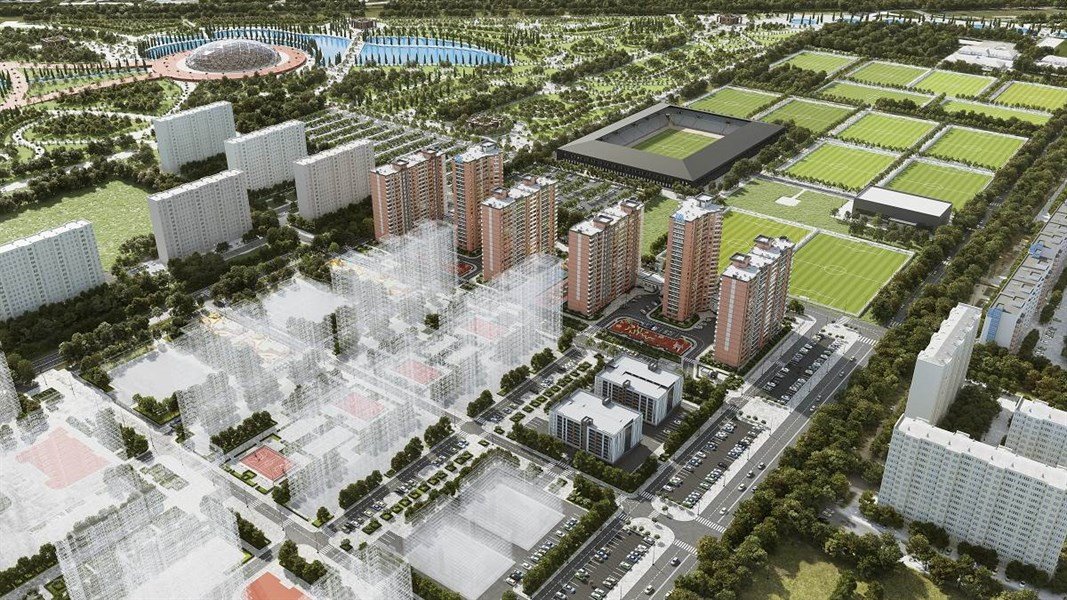 Фото №3: 2-комнатная квартира 62 м² - Краснодар, жилой комплекс Бауинвест, жилой комплекс Парк У Дома, мкр. Прикубанский внутригородской округ