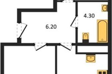 Фото №1: 2-комнатная квартира 55 м² - Новая Адыгея, 