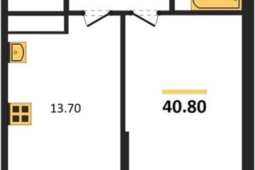 Фото №1: 1-комнатная квартира 40 м² - Новая Адыгея, 