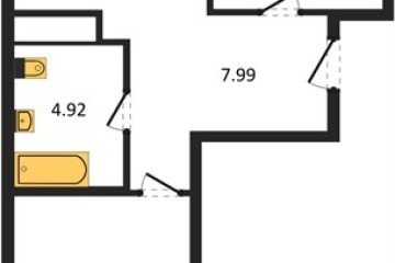 Фото №1: 2-комнатная квартира 56 м² - Краснодар, мкр. жилой квартал Патрики, 