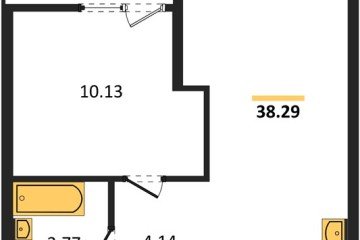 Фото №1: 1-комнатная квартира 38 м² - Краснодар, мкр. жилой квартал Патрики, 