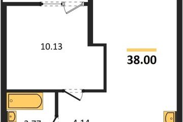 Фото №1: 1-комнатная квартира 38 м² - Краснодар, мкр. жилой квартал Патрики, 