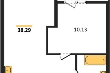 Фото №1: 1-комнатная квартира 38 м² - Краснодар, мкр. жилой квартал Патрики, 