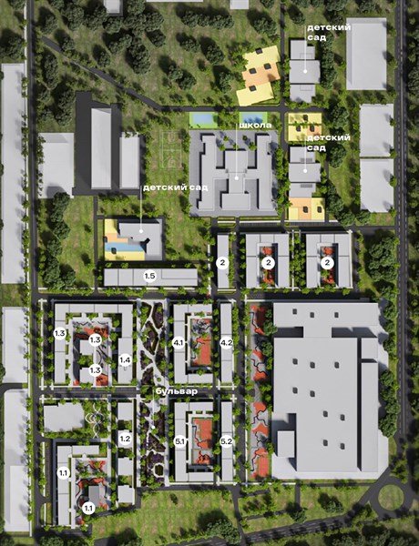 Фото №3: 1-комнатная квартира 37 м² - Краснодар, жилой квартал Патрики