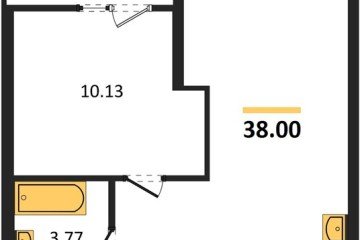 Фото №1: 1-комнатная квартира 38 м² - Краснодар, мкр. жилой квартал Патрики, 