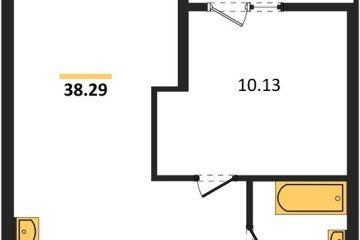 Фото №1: 1-комнатная квартира 38 м² - Краснодар, мкр. жилой квартал Патрики, 