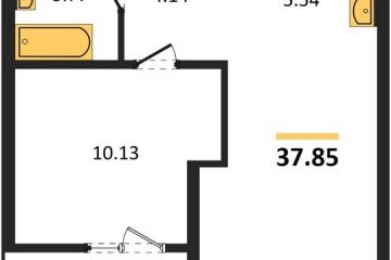 Фото №1: 1-комнатная квартира 37 м² - Краснодар, мкр. жилой квартал Патрики, 