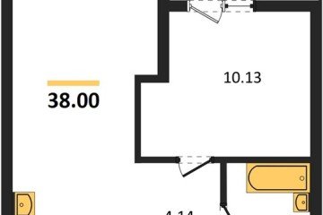 Фото №1: 1-комнатная квартира 38 м² - Краснодар, мкр. Карасунский внутригородской округ, 
