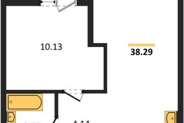 Фото №1: 1-комнатная квартира 38 м² - Краснодар, мкр. Карасунский внутригородской округ, 