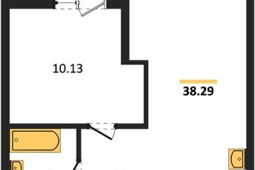 Фото №1: 1-комнатная квартира 38 м² - Краснодар, мкр. Карасунский внутригородской округ, 
