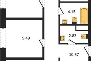 Фото №1: 3-комнатная квартира 80 м² - Краснодар, мкр. жилой квартал Патрики,