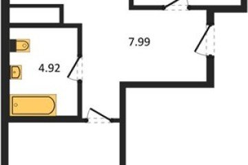 Фото №1: 2-комнатная квартира 56 м² - Краснодар, мкр. Карасунский внутригородской округ, 