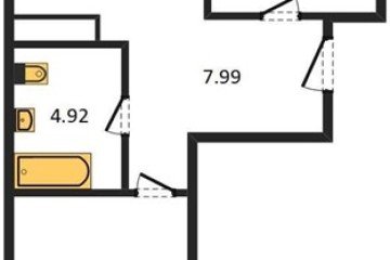Фото №1: 2-комнатная квартира 56 м² - Краснодар, мкр. Хлопчато-бумажный Комбинат, 