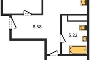 Фото №1: 2-комнатная квартира 64 м² - Краснодар, мкр. жилой квартал Патрики, 