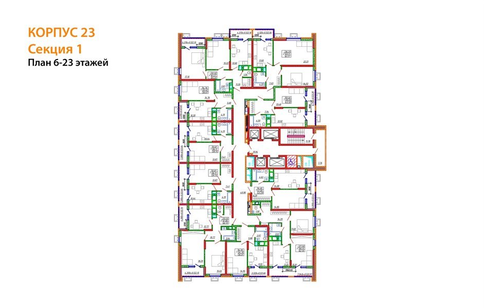Фото №8: 2-комнатная квартира 62 м² - Знаменский, Карасунский внутригородской округ, мкр. Родные Просторы