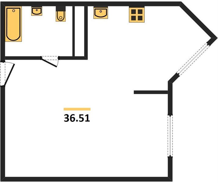 Фото №1: 1-комнатная квартира 36 м² - Краснодар, Центральный внутригородской округ, мкр. Черёмушки