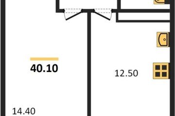 Фото №1: 1-комнатная квартира 41 м² - Краснодар, мкр. Прикубанский внутригородской округ, 