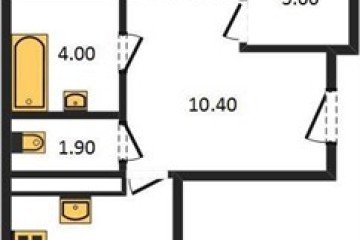 Фото №1: 2-комнатная квартира 65 м² - Краснодар, мкр. Прикубанский внутригородской округ, 