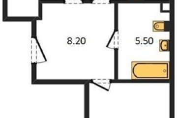 Фото №1: 2-комнатная квартира 63 м² - Краснодар, мкр. Прикубанский внутригородской округ, ул. Конгрессная, 43