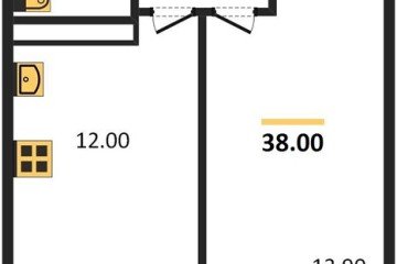 Фото №1: 1-комнатная квартира 39 м² - Краснодар, мкр. Прикубанский внутригородской округ, ул. Конгрессная, 43