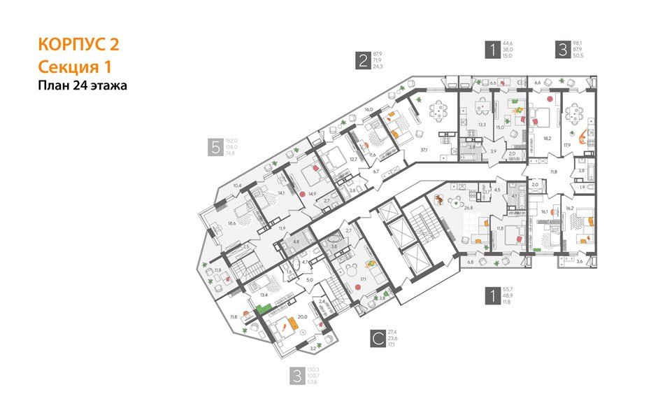 Фото №7: 1-комнатная квартира 55 м² - Краснодар, Черёмушки, Карасунский внутригородской округ, мкр. Центральный внутригородской округ, ул. Новороссийская, 96