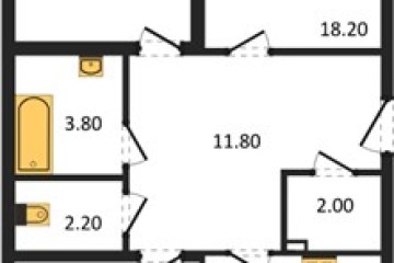Фото №1: 3-комнатная квартира 101 м² - Краснодар, мкр. Центральный внутригородской округ, ул. Новороссийская, 96