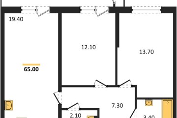 Фото №1: 2-комнатная квартира 65 м² - Краснодар, мкр. Центральный внутригородской округ, ул. Новороссийская, 96