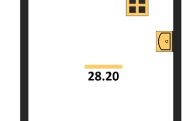 Фото №1: Студия 28 м² - Краснодар, мкр. Центральный внутригородской округ, ул. Новороссийская, 96
