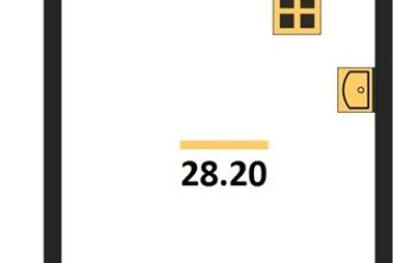 Фото №1: Студия 28 м² - Краснодар, мкр. Центральный внутригородской округ, ул. Новороссийская, 96