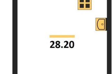 Фото №1: Студия 28 м² - Краснодар, мкр. Центральный внутригородской округ, ул. Новороссийская, 96