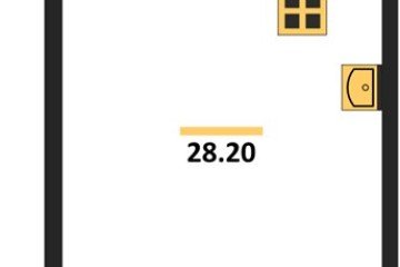 Фото №1: Студия 28 м² - Краснодар, мкр. Центральный внутригородской округ, ул. Новороссийская, 96