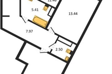 Фото №1: 2-комнатная квартира 77 м² - Динская, мкр. жилой комплекс Белые Росы, 